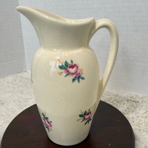 Vintage Royal Copley floral creamer pitcher